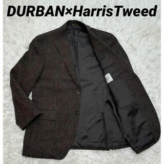 Harris Tweed - [90s]ハリスツイード ブルーグレーチェック シリアル
