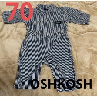 オシュコシュ(OshKosh)のOSHKOSH つなぎ　70(カバーオール)