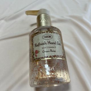 サボン(SABON)のSABON リフレッシュハンドジェル　グリーン・ローズ(アルコールグッズ)