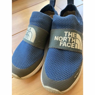 ザノースフェイス(THE NORTH FACE)のTHE NORTH FACE  ノースフェイス　靴　20センチ　青(スニーカー)