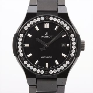 ウブロ(HUBLOT)のウブロ クラシックフュージョン ブラックマジック CE   レディース 腕(腕時計)