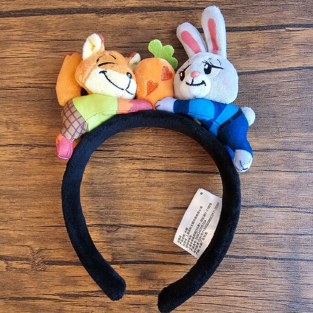 上海ディズニー!ズートピア ジュディ &ニック カチューシャ - ヘア 上海ディズニー!ズートピア ジュディ &ニック カチューシャ - ヘア