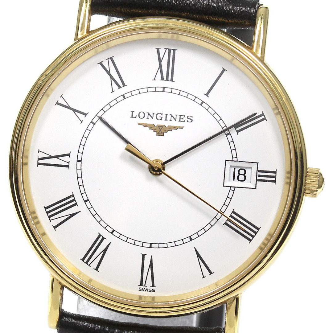 ロンジン LONGINES L4.720.2 グラウンドクラシック デイト クォーツ メンズ _79100732517機能特徴