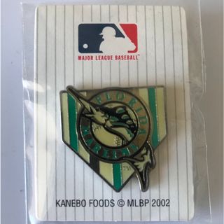 メジャーリーグベースボール(MLB)のMLB ピンバッジ フロリダ マーリンズ 未使用品(記念品/関連グッズ)