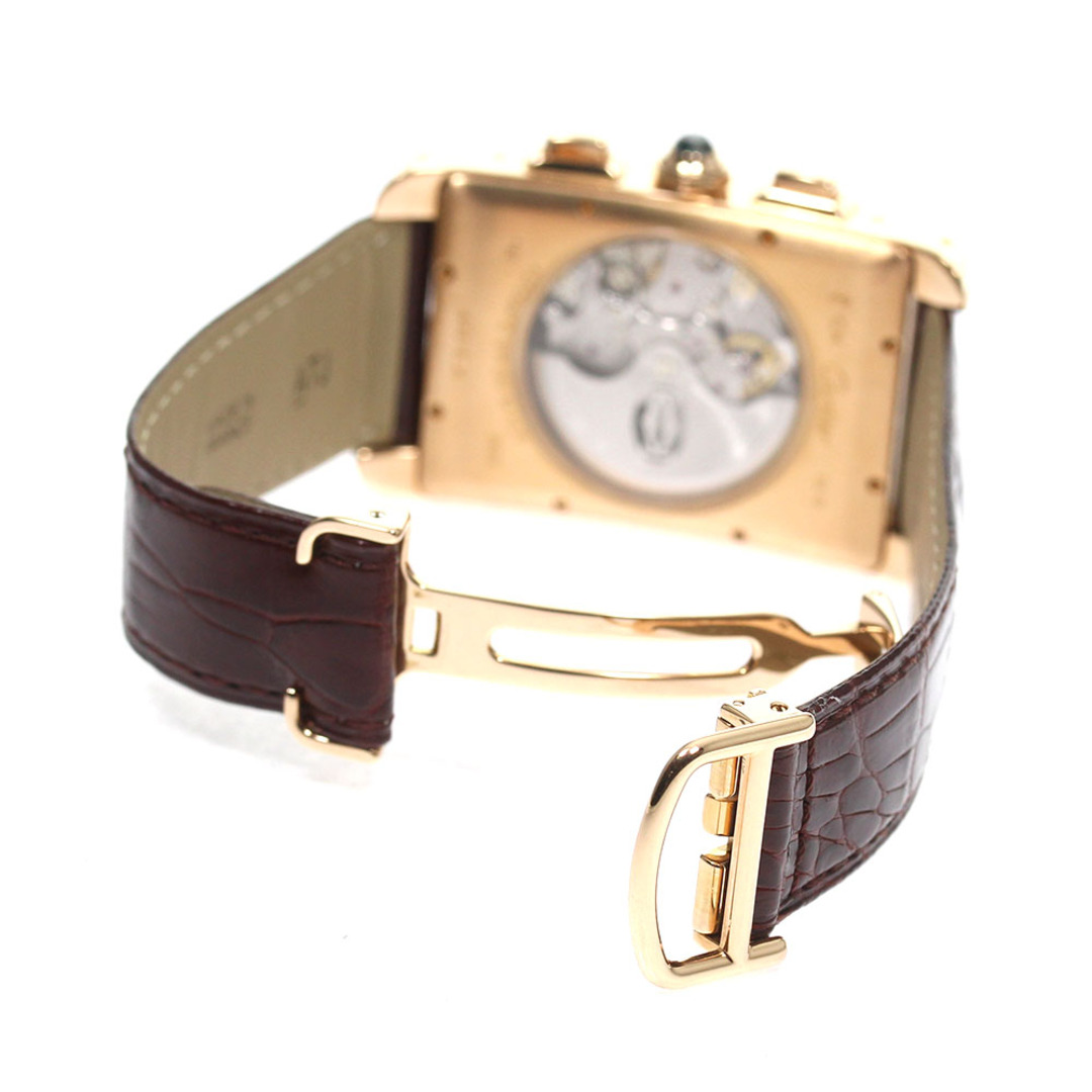Cartier(カルティエ)のカルティエ CARTIER W2609356 タンクアメリカンXL K18PG クロノグラフ 自動巻き メンズ _792371 メンズの時計(腕時計(アナログ))の商品写真
