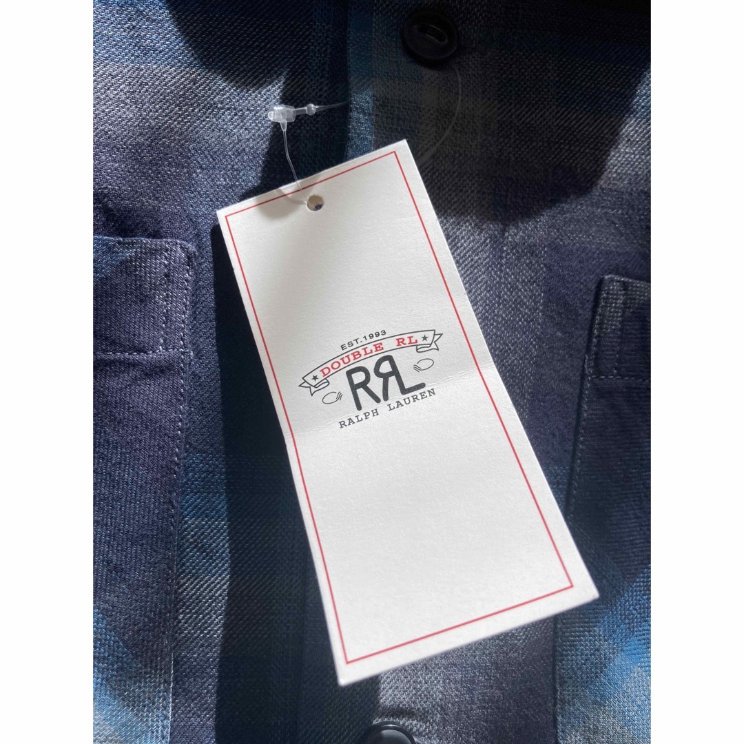 RRL(ダブルアールエル)の【新品タグ付】RRL ダブルアールエル ★ オンブレシャツ ★ ラルフローレン メンズのトップス(シャツ)の商品写真