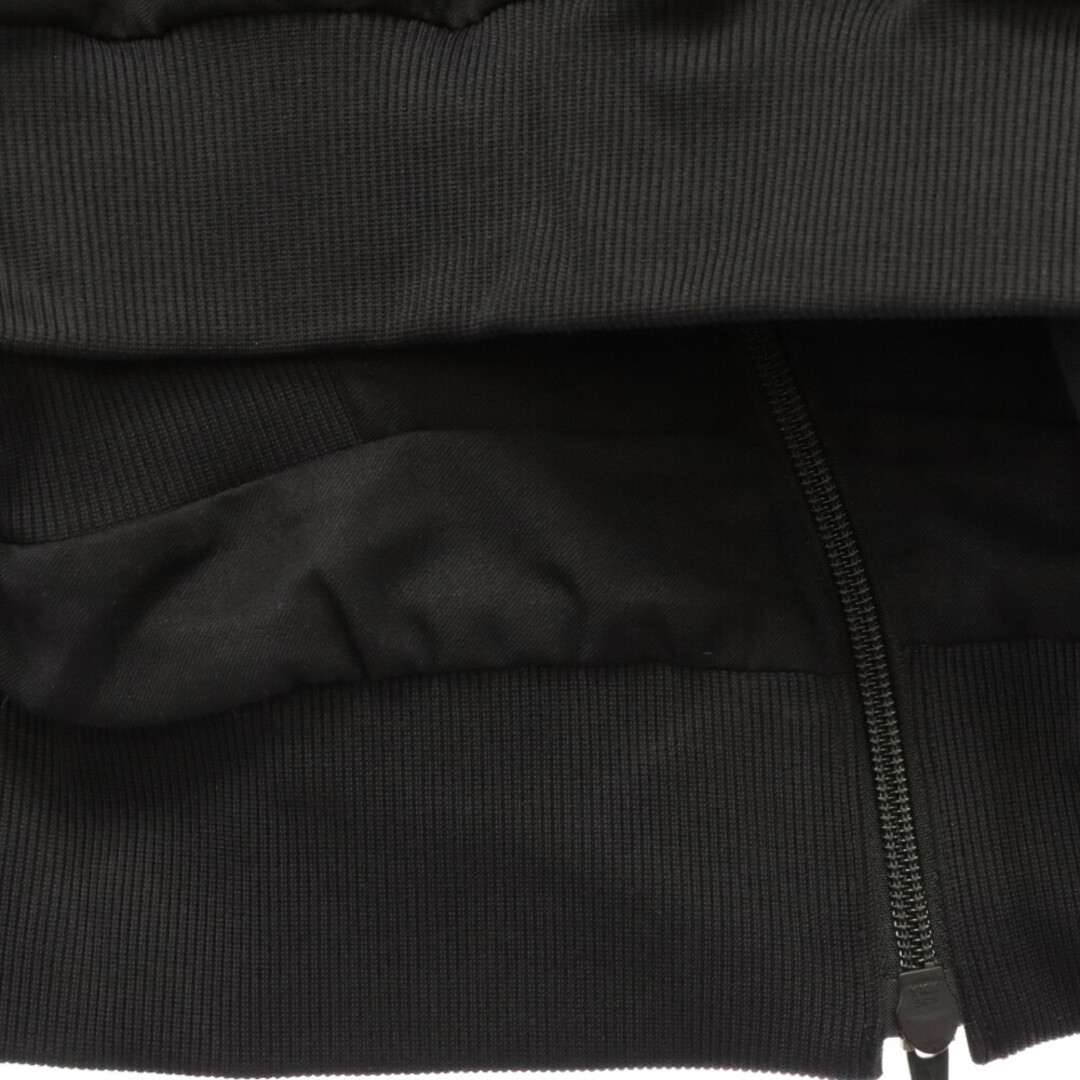 Y-3(ワイスリー)のY-3 ワイスリー 22SS Classic Refined Wool Track Top クラシック リファインド 変形ウールトラックジャケット ブラック HN4321 メンズのジャケット/アウター(フライトジャケット)の商品写真