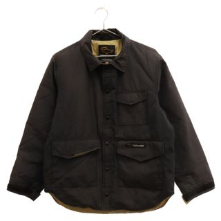 カナダグース(CANADA GOOSE)のCANADA GOOSE カナダグース 旧ロゴ DOWN OVER-SHIRT ダウンオーバーシャツ ジャケット 3401MR ブラック(ダウンジャケット)