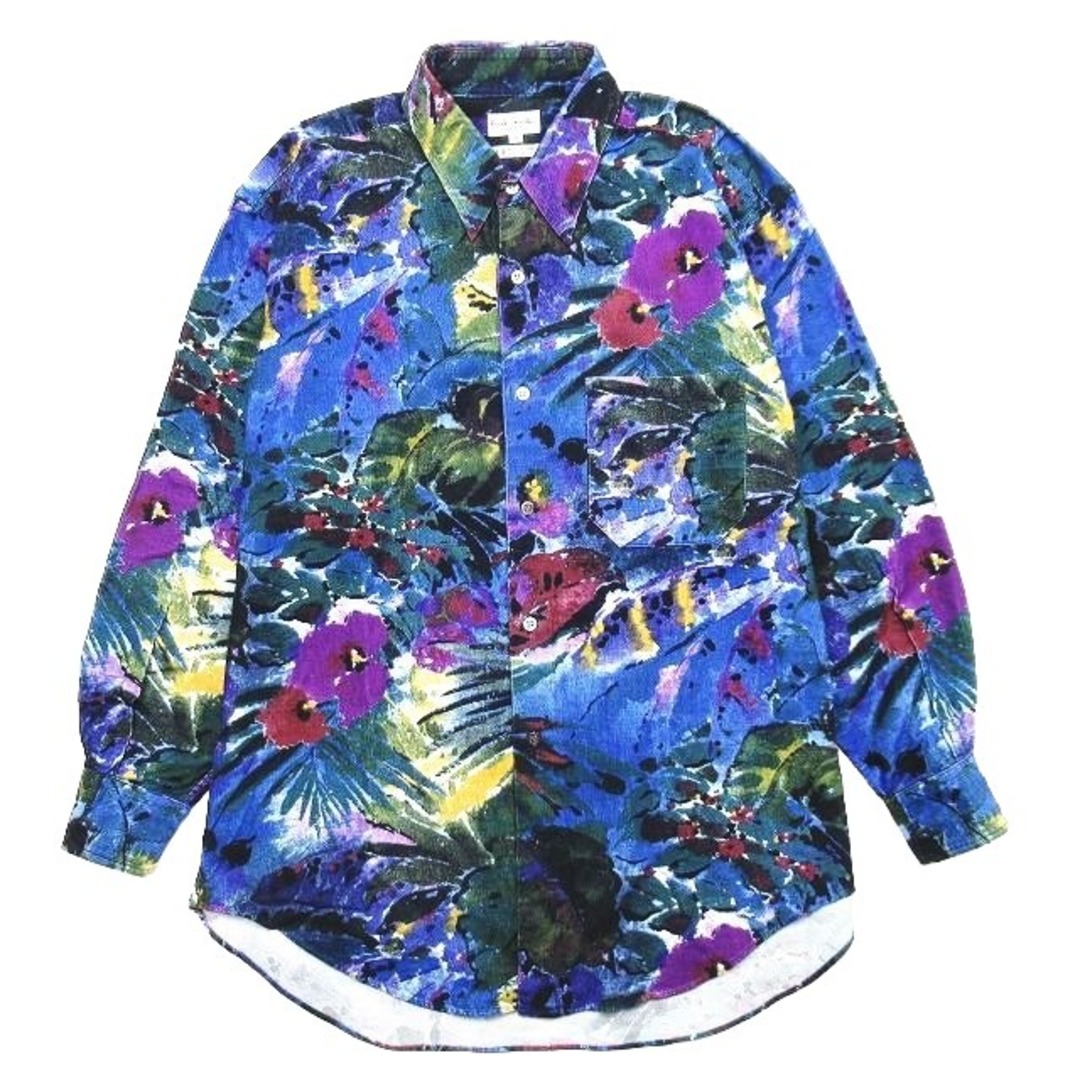 Paul Smith(ポールスミス)の美品 80s 90s Vintage PAUL SMITH 花柄シャツ ◎ME1 メンズのトップス(シャツ)の商品写真