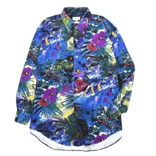 ポールスミス(Paul Smith)の美品 80s 90s Vintage PAUL SMITH 花柄シャツ ◎ME1(シャツ)