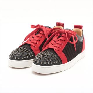 Christian Louboutin クリスチャンルブタン 22AW Loubishark ルビーシャークレザースニーカー ブラック 42