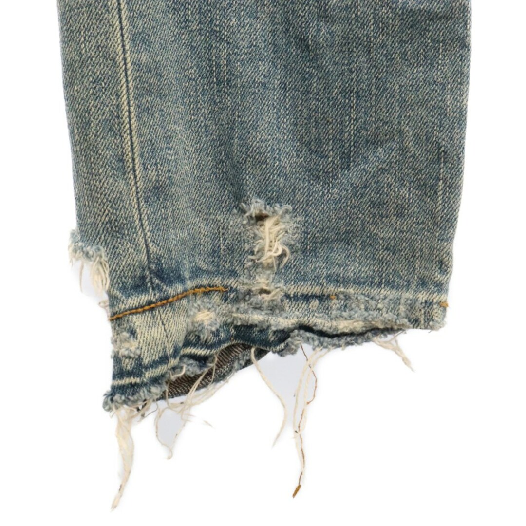 Saint Laurent damage jeans