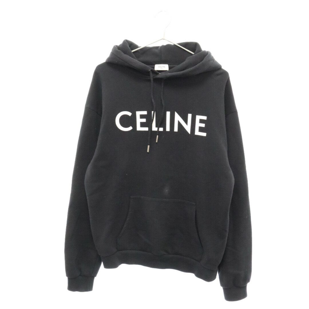 CELINE セリーヌ 21SS ロゴプリントスウェットプルオーバーパーカー