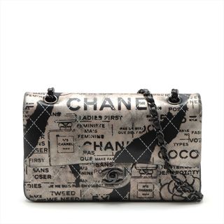 シャネル(CHANEL)のシャネル  レザー  ゴールド ユニセックス ショルダーバッグ(ショルダーバッグ)