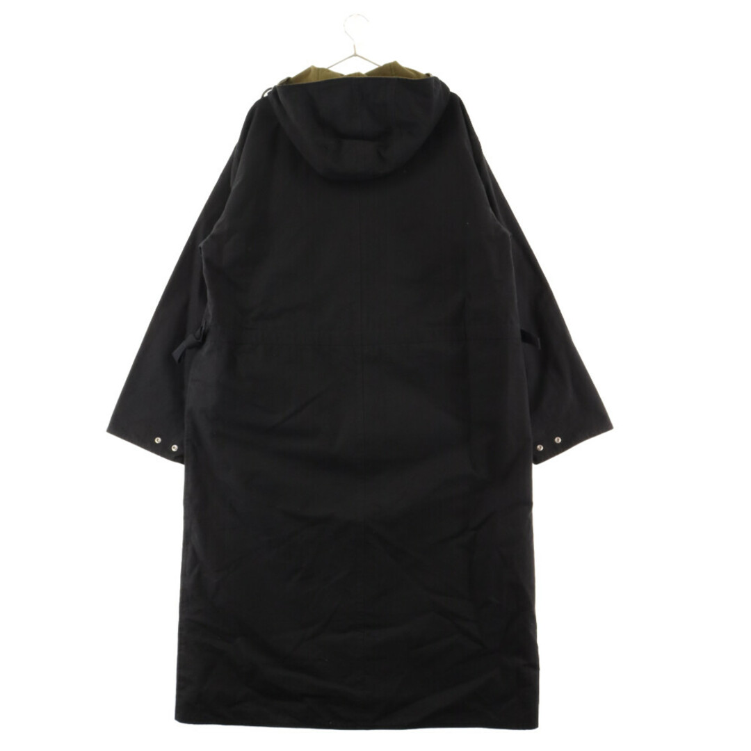 Marni(マルニ)のMARNI マルニ 19AW Reversible Hooded Cotton canvas Parka リバーシブル キャンバス モッズコート ブラック/カーキ TUMU0043B0 メンズのジャケット/アウター(モッズコート)の商品写真