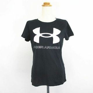 アンダーアーマー(UNDER ARMOUR)のアンダーアーマー Tシャツ 半袖 クルーネック ヒートギア ロゴ MD ブラック(その他)