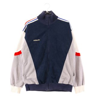 アディダス(adidas)のadidas アディダス 70S VINTAGE ヴィンテージ VENTEX社製 万国タグ コーデュロイトラックジャケット ブルー/グレー(フライトジャケット)