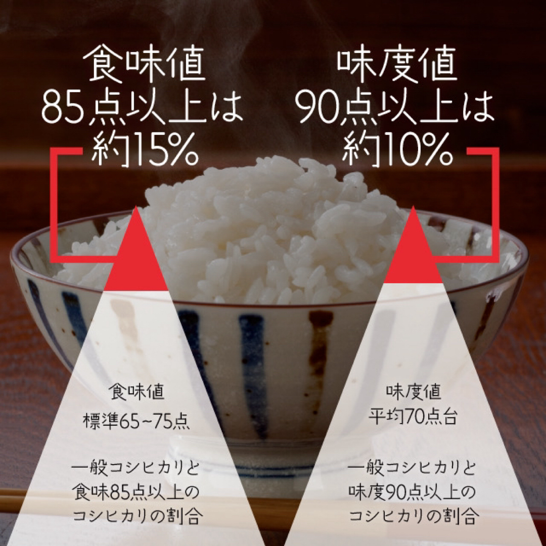 まずはお試しに！令和5年産✨一等米　希少コシヒカリ！　はちたか米✨　2kg 食品/飲料/酒の食品(米/穀物)の商品写真