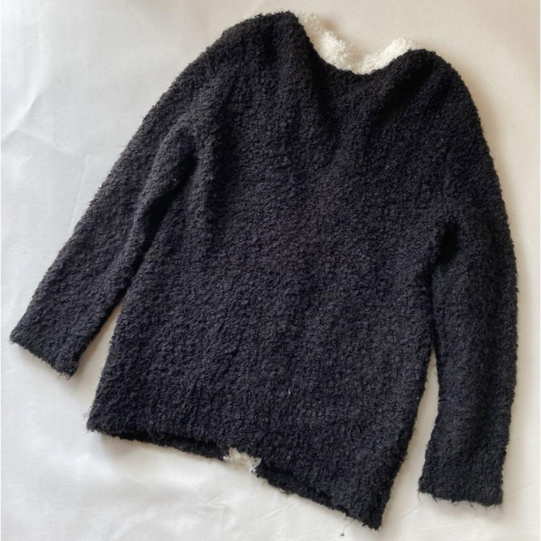 UNITED ARROWS(ユナイテッドアローズ)の＜UNITED ARROWS＞BOUCLE バイカラー カーディガン B レディースのトップス(カーディガン)の商品写真