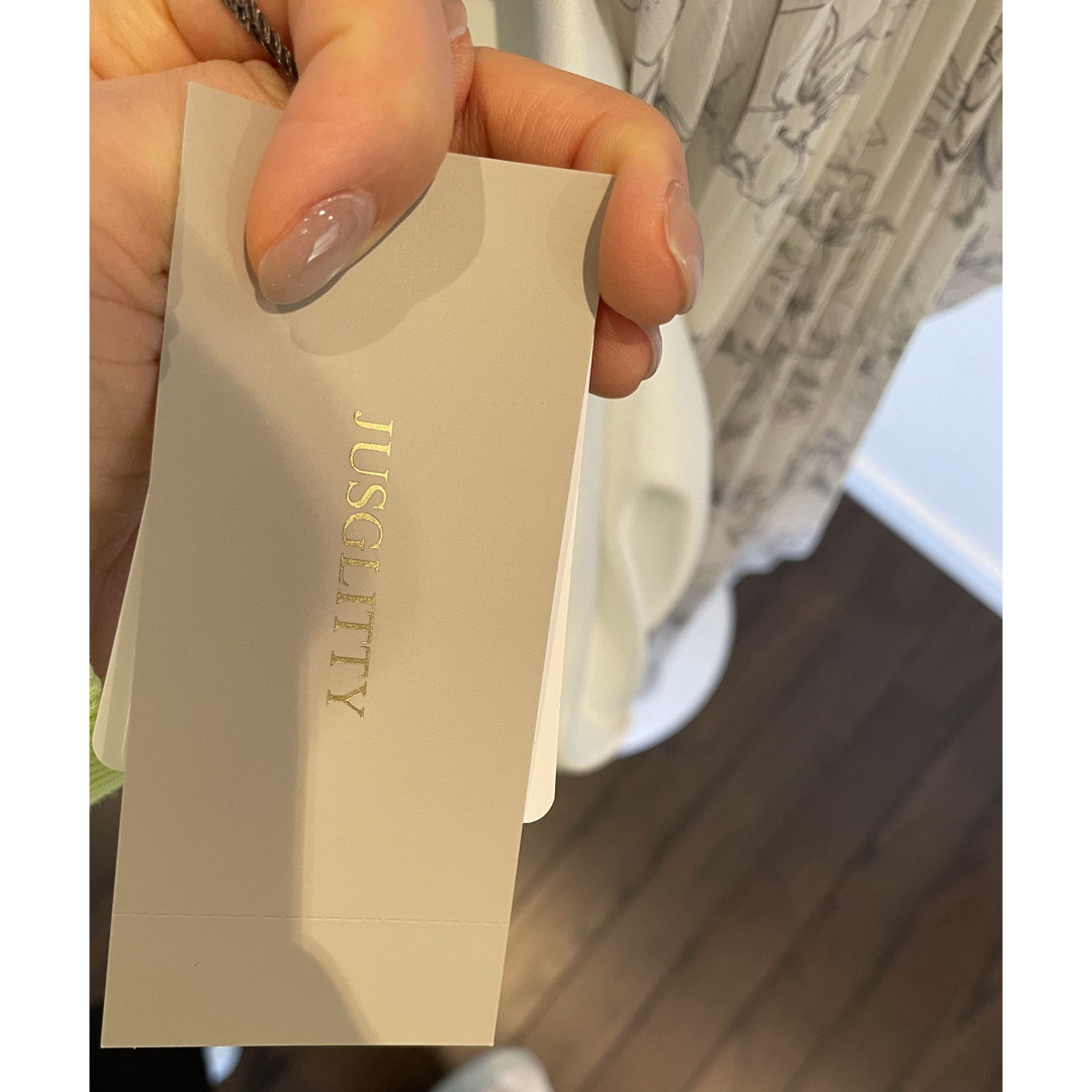 JUSGLITTY - 【新品未使用】JUSGLITTY ボウタイプリーツ JUSGLITTY - 【新品未使用】JUSGLITTY ボウタイプリーツ