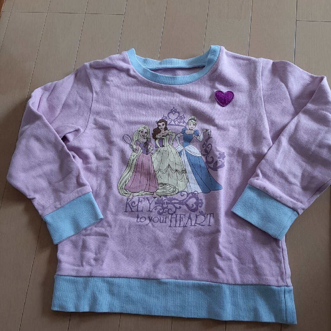 プリンセス　トレーナー キッズ/ベビー/マタニティのキッズ服女の子用(90cm~)(Tシャツ/カットソー)の商品写真