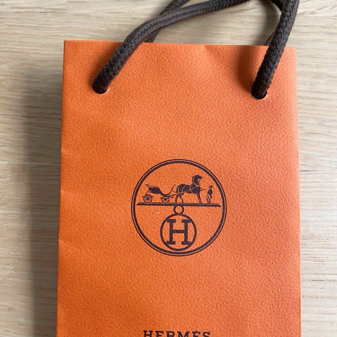 HERMES リップ空箱、紙袋、リボン、ミニカード、封筒