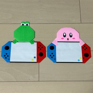 Switch型メッセージカード　マリオ　ルイージ(カード/レター/ラッピング)