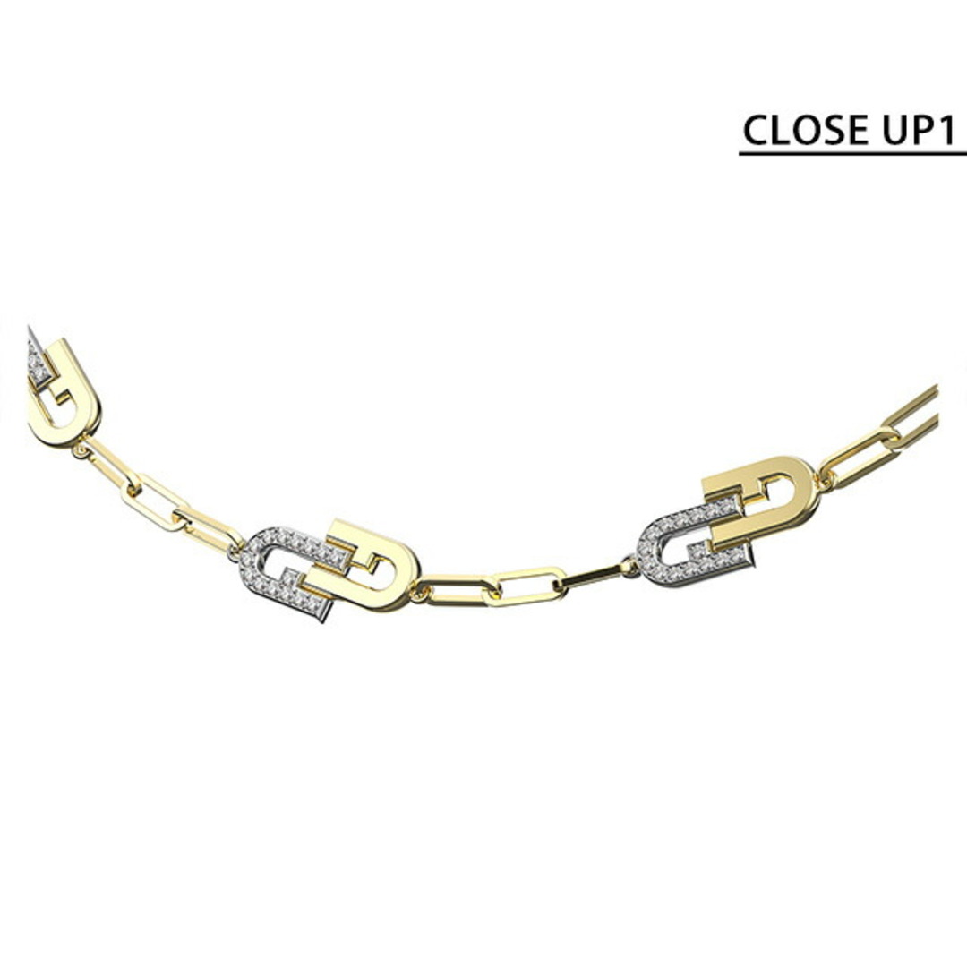 Furla(フルラ)の【新品】フルラ FURLA ジュエリー・アクセサリー レディース FJ0130NTU ARCH DOUBLE NECKLACE レディースのアクセサリー(その他)の商品写真