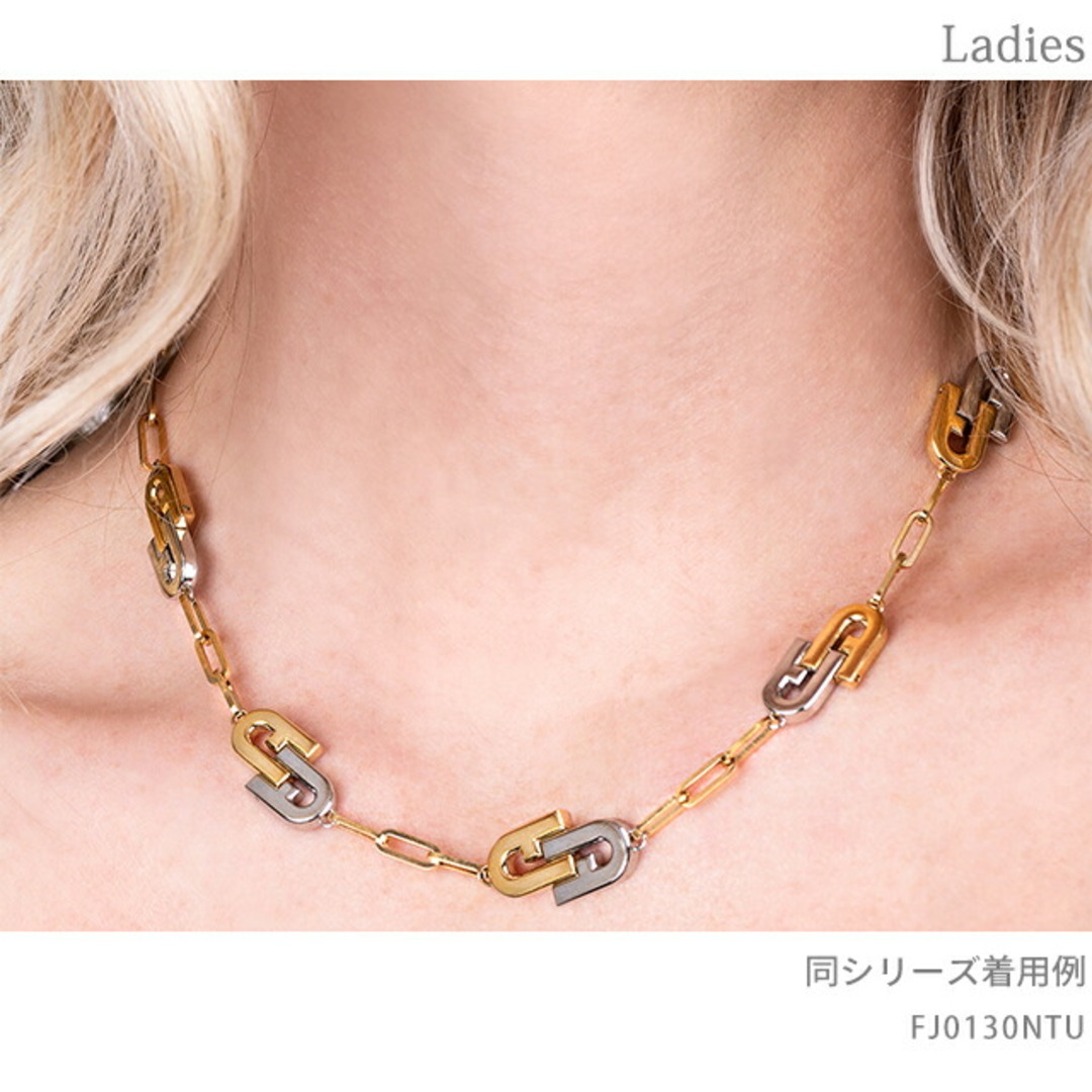 Furla(フルラ)の【新品】フルラ FURLA ジュエリー・アクセサリー レディース FJ0130NTU ARCH DOUBLE NECKLACE レディースのアクセサリー(その他)の商品写真