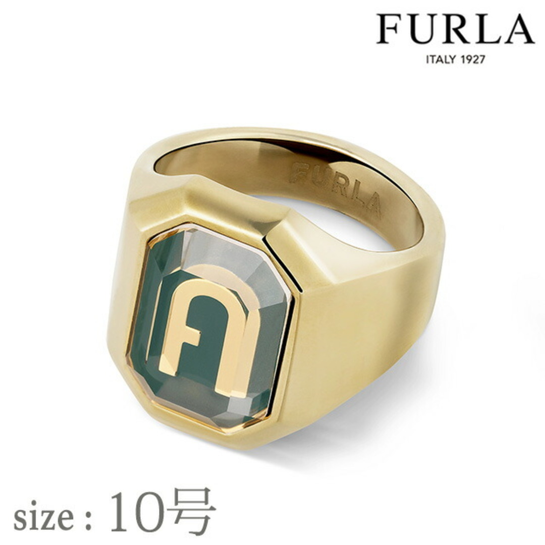 Furla(フルラ)の【新品】フルラ FURLA ジュエリー・アクセサリー レディース FJ0302RT0 OCTAGONAL RING 10号 レディースのアクセサリー(その他)の商品写真