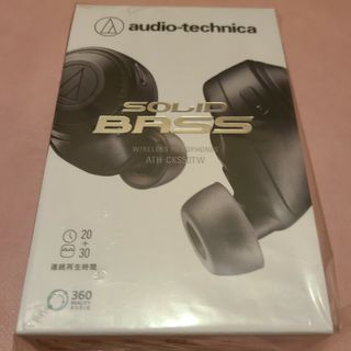 オーディオテクニカ(audio-technica)の新品 audio-technica ワイヤレスイヤホン ATH-CKS50(ヘッドフォン/イヤフォン)