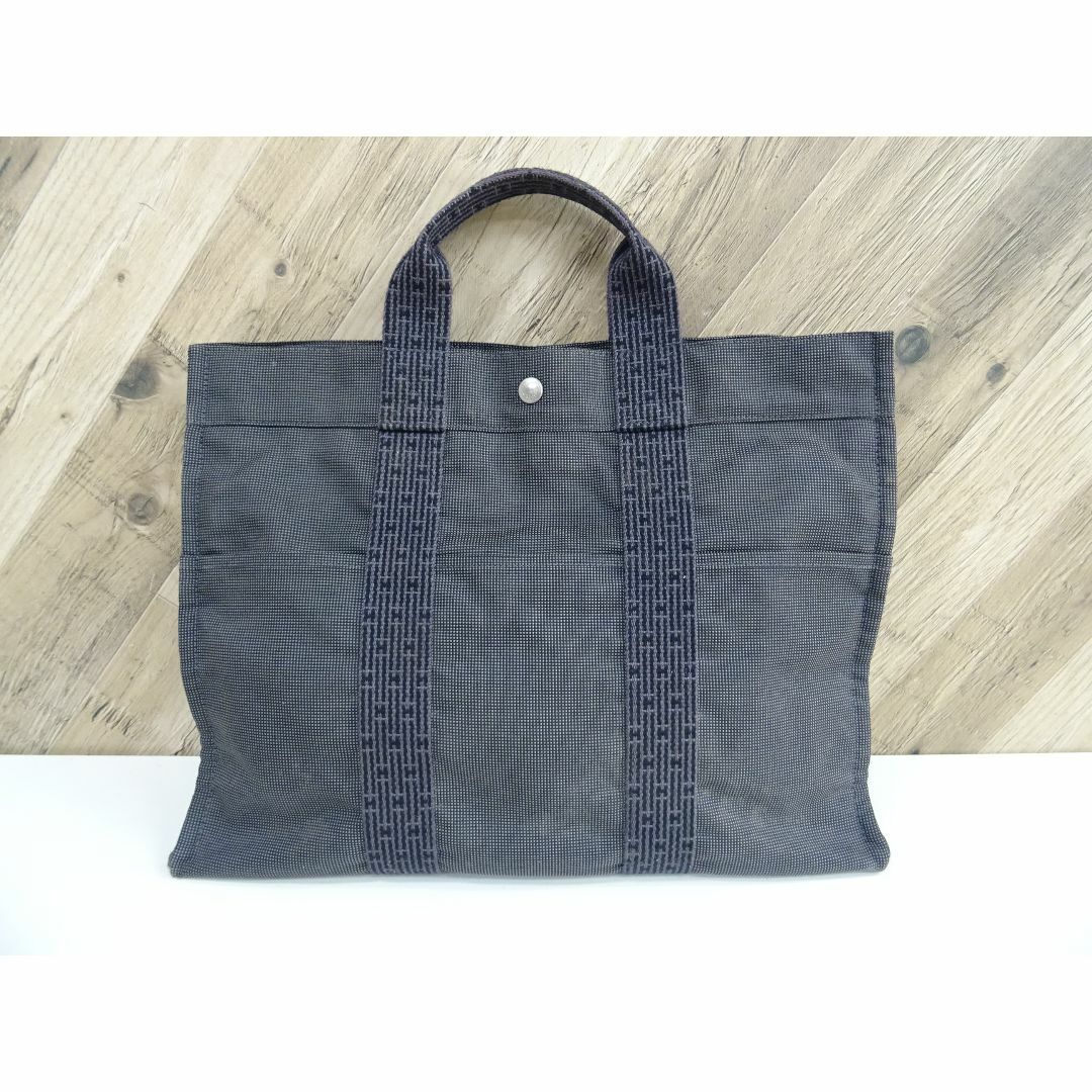 HERMES - M本001 / HERMES エールラインMM トートバッグ キャンバス