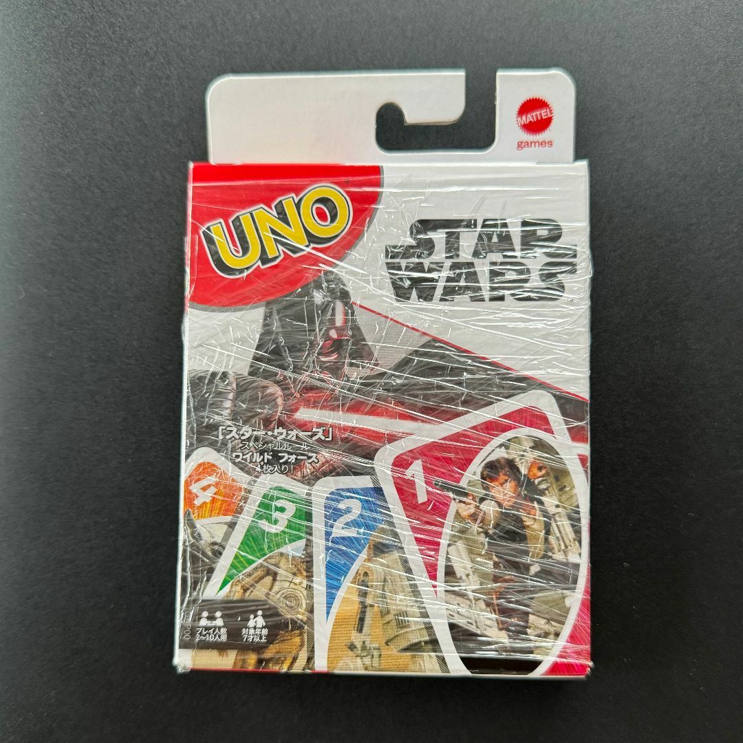 ウノ(UNO) スターウォーズ【スペシャルルールカード 付き】 未開封新品 エンタメ/ホビーのテーブルゲーム/ホビー(トランプ/UNO)の商品写真