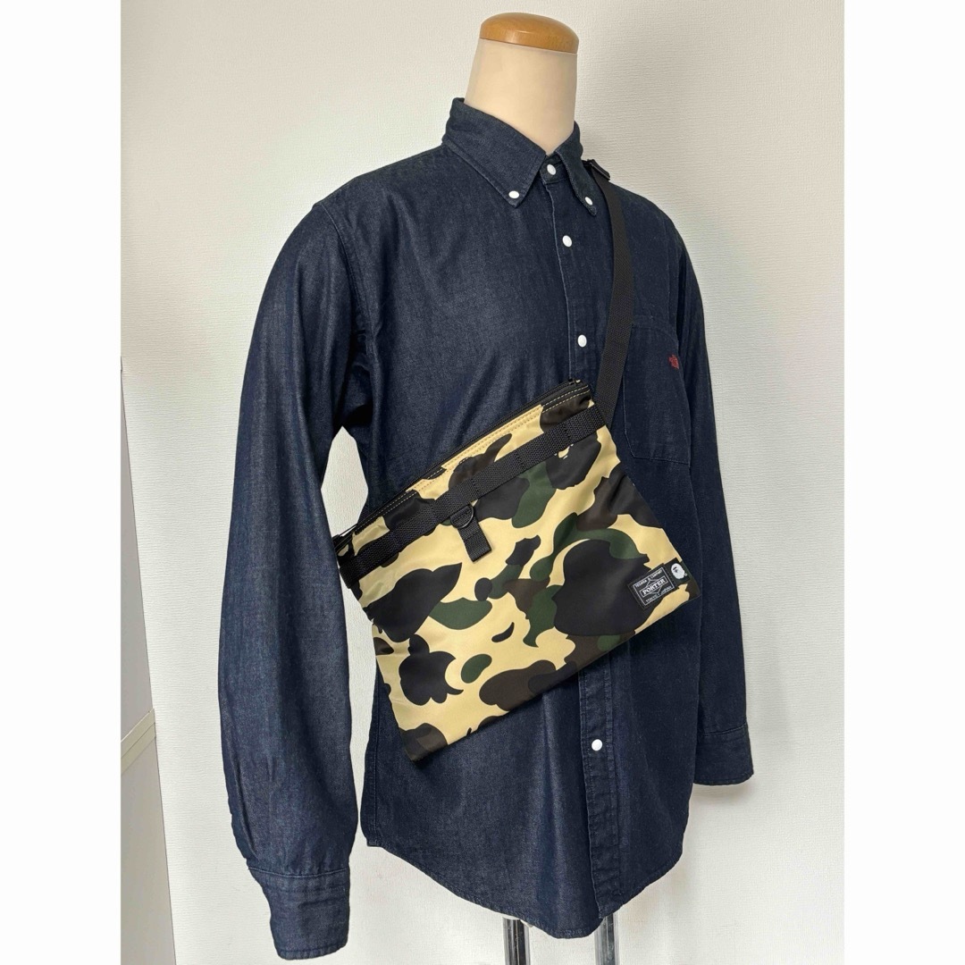 PORTER - PORTER/ミニショルダー/バッグ/エイプ/BAPE/迷彩 PORTER - PORTER/ミニショルダー/バッグ/エイプ/BAPE/迷彩