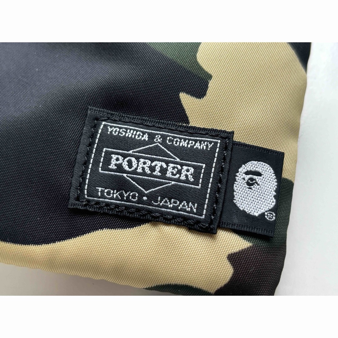 PORTER - PORTER/ミニショルダー/バッグ/エイプ/BAPE/迷彩 PORTER - PORTER/ミニショルダー/バッグ/エイプ/BAPE/迷彩