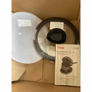 ティファール(T-fal)の送料込　ティファール　バタフライガラスふた18㎝＆シールリッド　インジニオ・ネオ(鍋/フライパン)