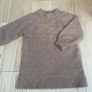 ザラキッズ(ZARA KIDS)のzarakids ニットワンピース　2〜3years 98cm(ワンピース)