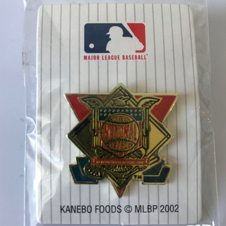 メジャーリーグベースボール(MLB)のメジャーリーグ ピンバッジ ナショナルリーグ 2002年 ストック品(記念品/関連グッズ)