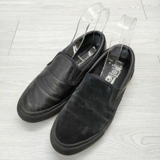 TEN BOX/CONVERSE CS SLIP-ON SK/TB 1SC706 サイズ26cm スリッポン ブラック メンズ 10匣/テンボックス/コンバース【中古】4-0111G◎(スリッポン/モカシン)