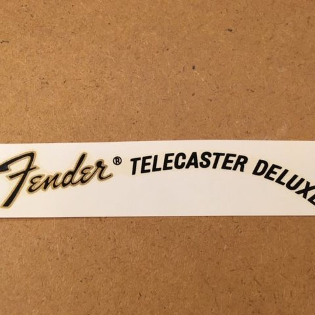 Fender(フェンダー)のFender Japan TELECASTER DELUXE デカール 補修用⑥ 楽器のギター(パーツ)の商品写真