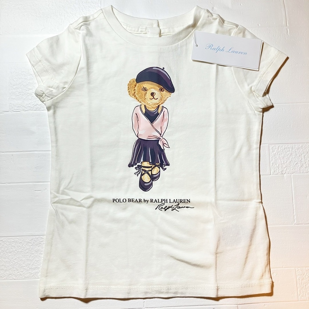 Ralph Lauren(ラルフローレン)の24m90cm   ラルフローレン　ベア　半袖　アーティスト キッズ/ベビー/マタニティのキッズ服女の子用(90cm~)(Tシャツ/カットソー)の商品写真