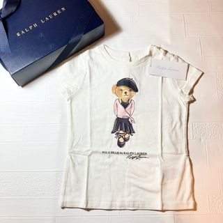 ラルフローレン(Ralph Lauren)の24m90cm   ラルフローレン　ベア　半袖　アーティスト(Tシャツ/カットソー)