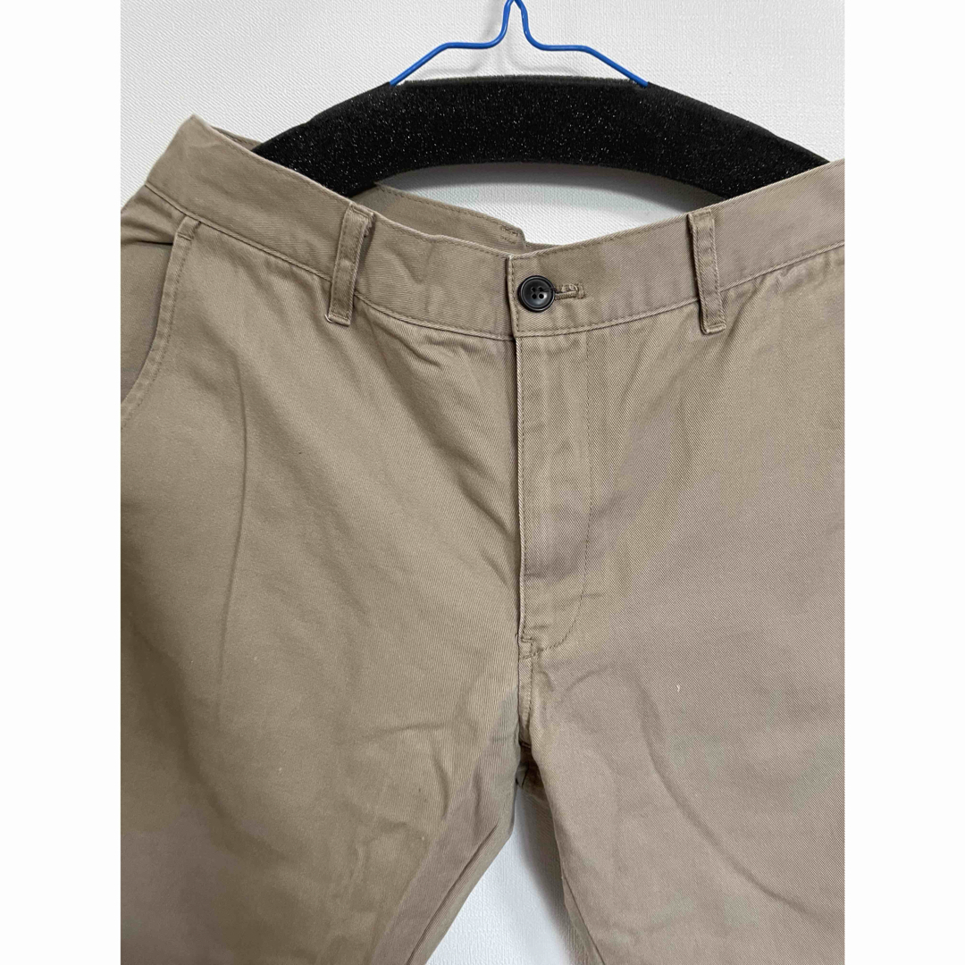 GU(ジーユー)のGU ジーユー　メンズ　ズボン　パンツ　82 カジュアル　ベージュ メンズのパンツ(チノパン)の商品写真