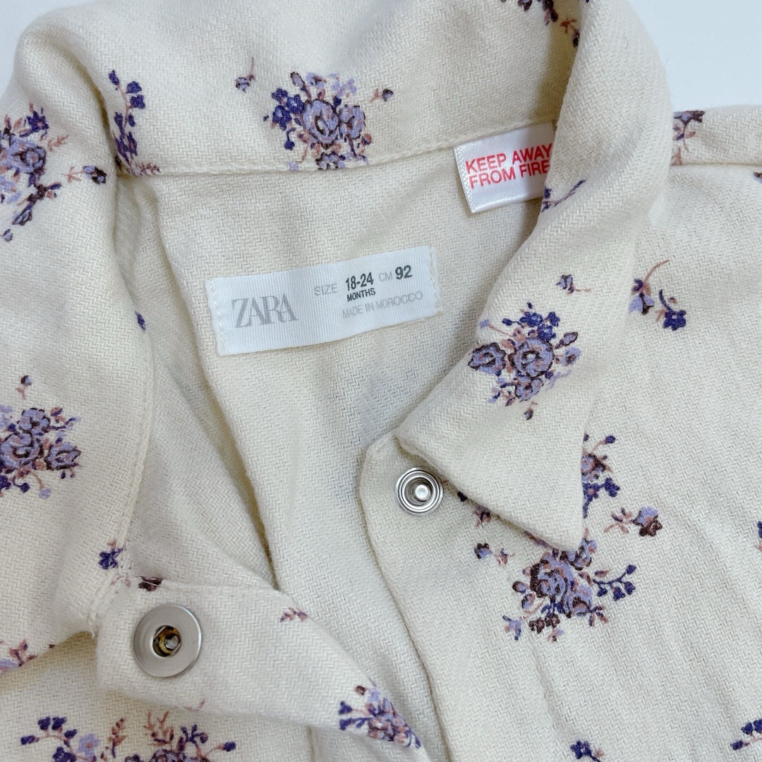 ZARA KIDS(ザラキッズ)のZARAシャツ キッズ/ベビー/マタニティのキッズ服女の子用(90cm~)(ブラウス)の商品写真