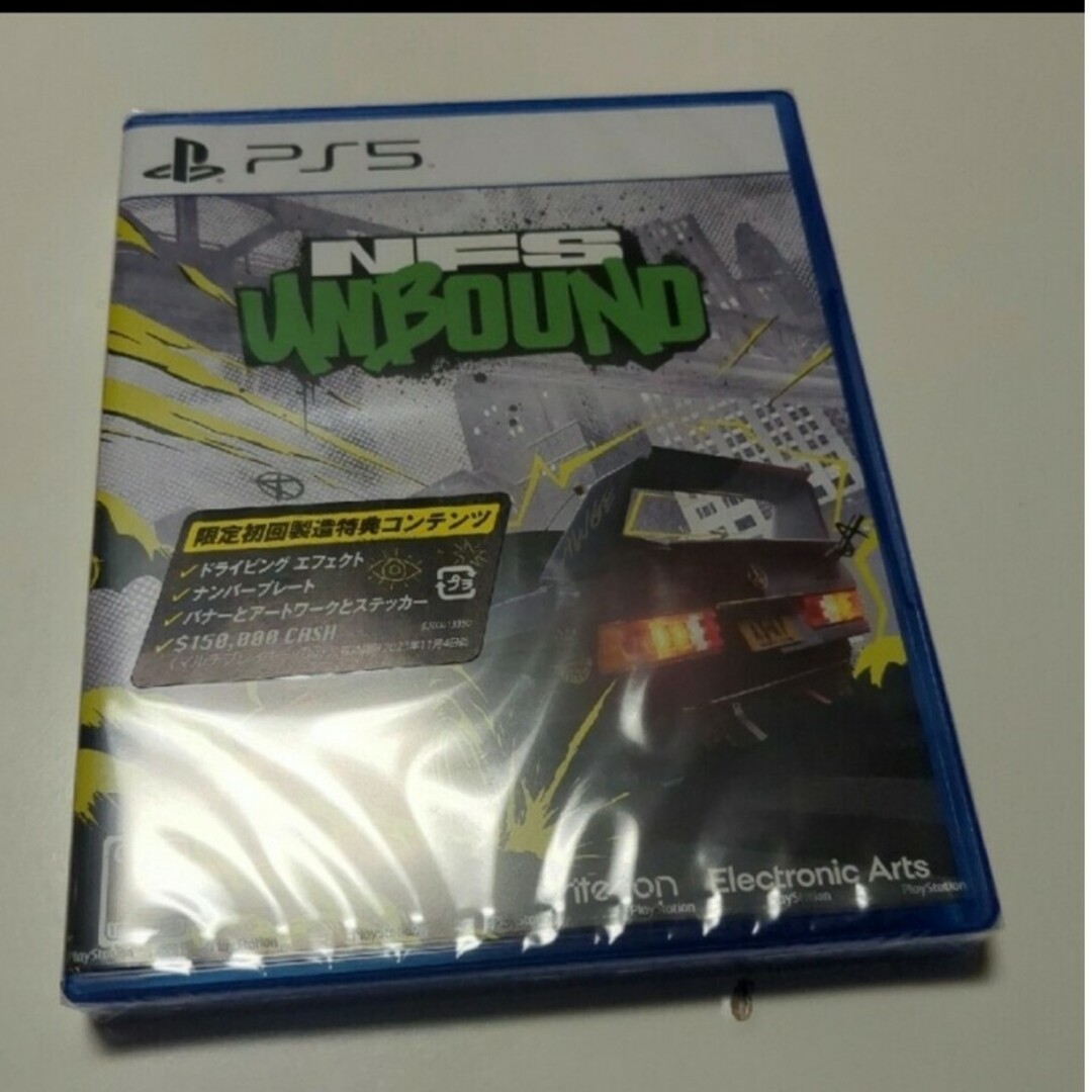 完全未開封品 Need for Speed Unbound エンタメ/ホビーのゲームソフト/ゲーム機本体(家庭用ゲームソフト)の商品写真