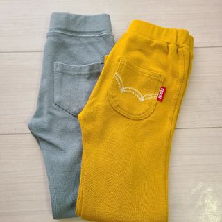 エドウィン(EDWIN)のストレッチパンツ　２枚セット　110(パンツ/スパッツ)