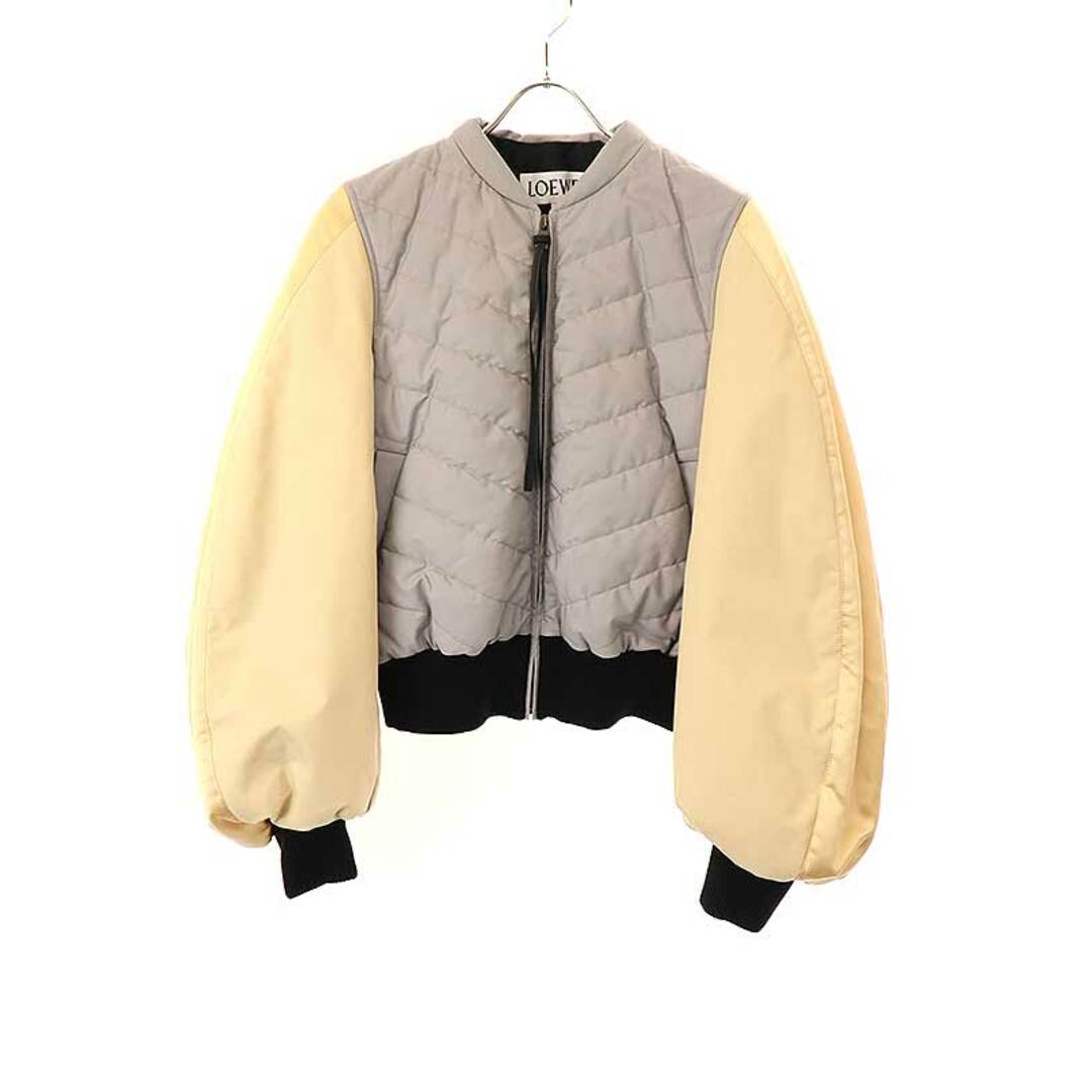 LOEWE ロエベ 21AW Circular Sleeve Bomber Jacket サーキュラースリーブボンバージャケット S540Y02X33 ミックス 3448cm着丈