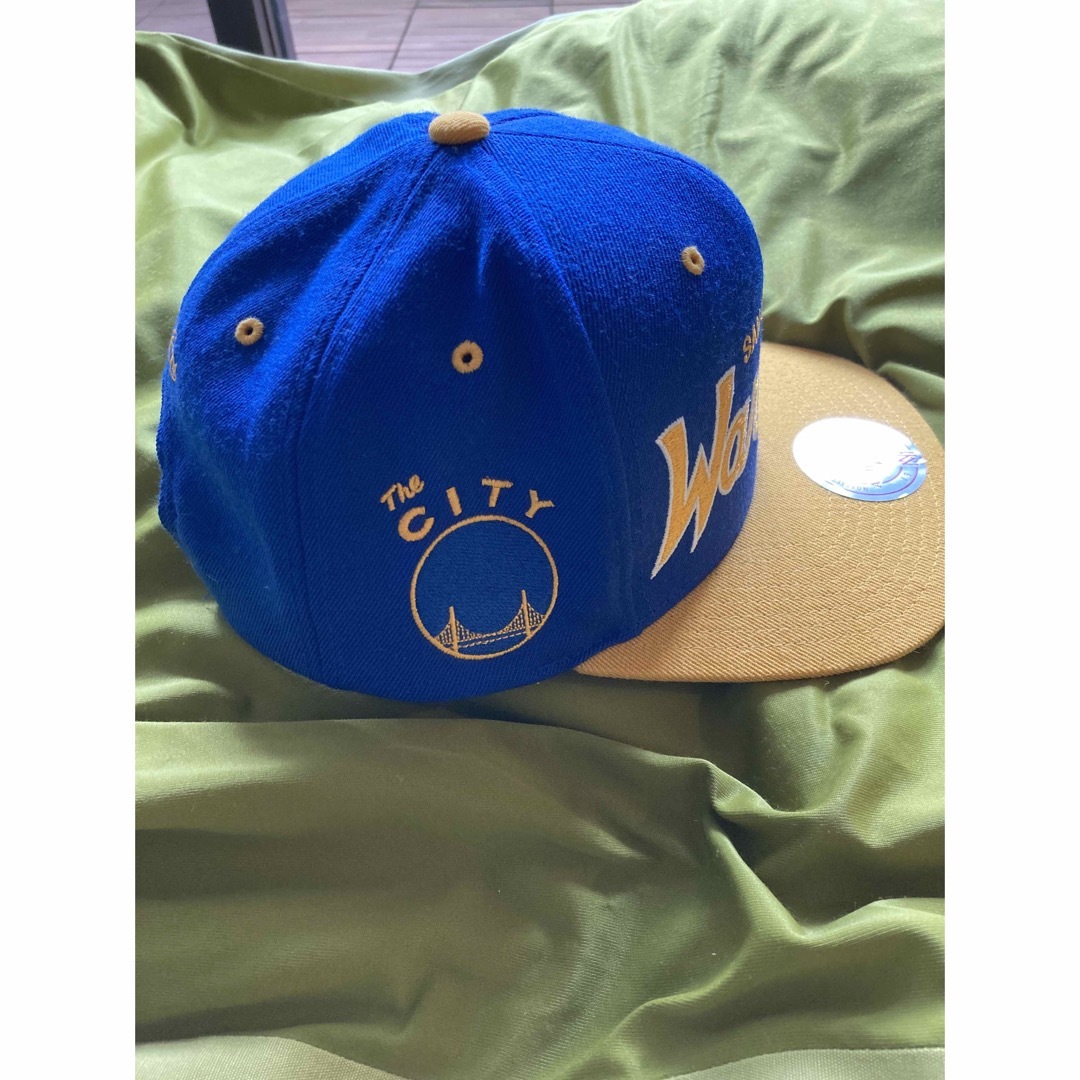 MITCHELL & NESS(ミッチェルアンドネス)のMITCHELL&NESS SAN FRANCISCO WARRIORS CAP メンズの帽子(キャップ)の商品写真