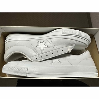 コンバース(CONVERSE)の日本製 コンバース ワンスター 白×白 29センチ 新品(スニーカー)