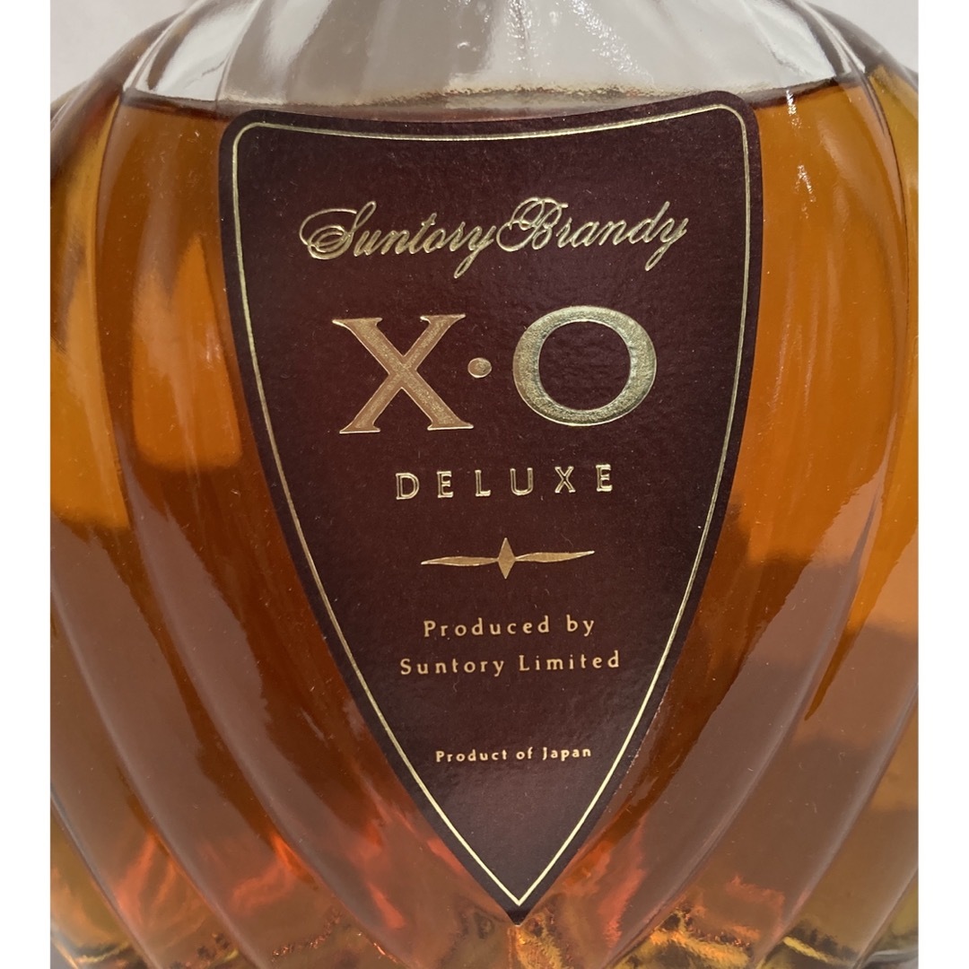 サントリー(サントリー)の未開栓 サントリー ブランデー X･O デラックス 700ml 40％ 食品/飲料/酒の酒(ブランデー)の商品写真